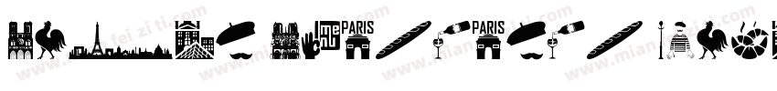 Paris Condensed Italic字体转换